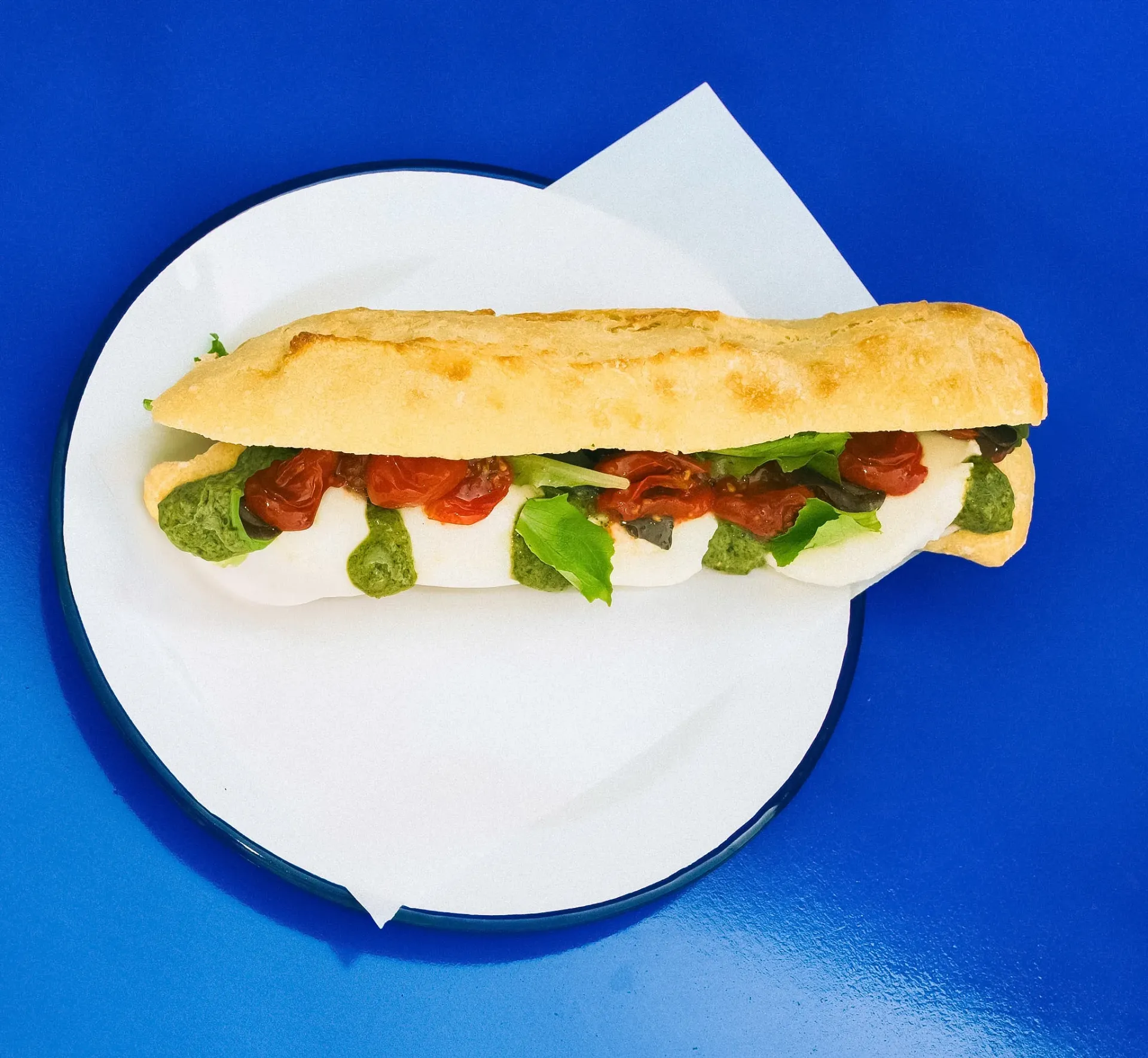 LE LUIGI VEGETARIEN (Pain au levain Blanc)